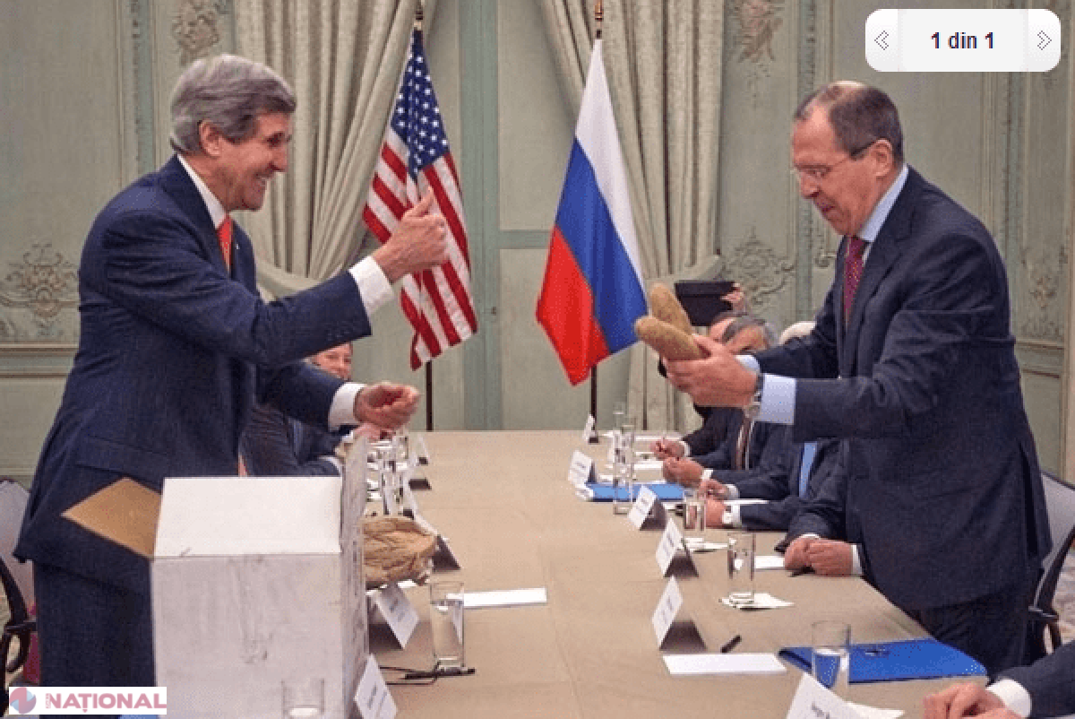 CADOUL lui John Kerry pentru ministrul rus de Externe a provocat HOHOTE DE RÂS