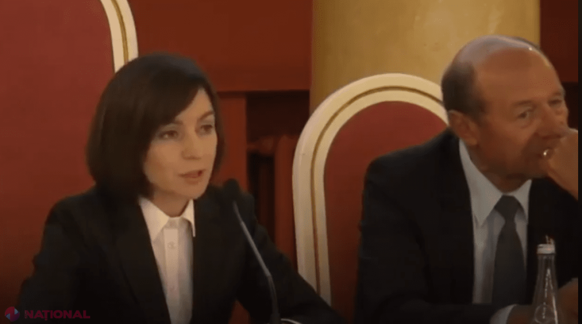 Maia Sandu, lângă Traian Băsescu: „Rusia face în regiune aceleași jocuri ca în secolul al XIX-lea” 