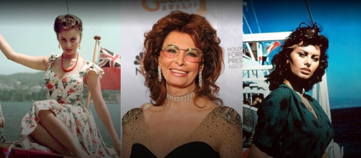 Povestea celebrei Sophia Loren, cea mai admirată actriță italiană. „Singurul lucru pe care îl regret e că nu m-am căsătorit în rochie de mireasă”