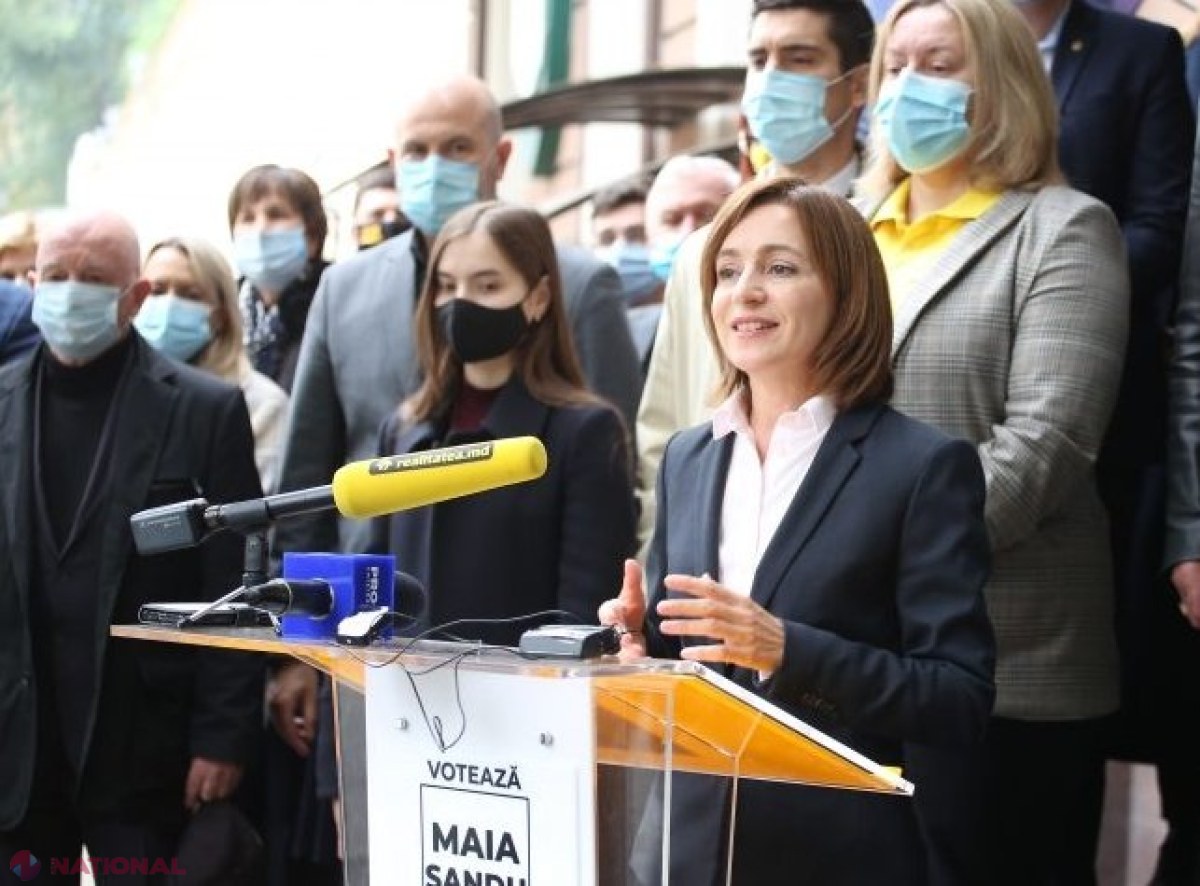 VIDEO // Maia Sandu, declarație înaintea turului doi al alegerilor prezidențiale: „Dodon minte, ca întotdeauna. Cei care distrug țara noastră cu adevărat sunt hoții ca el. Ei ne fură viitorul”