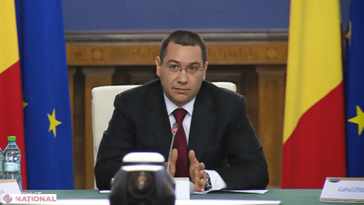 Victor Ponta propune un NOU Guvern în România