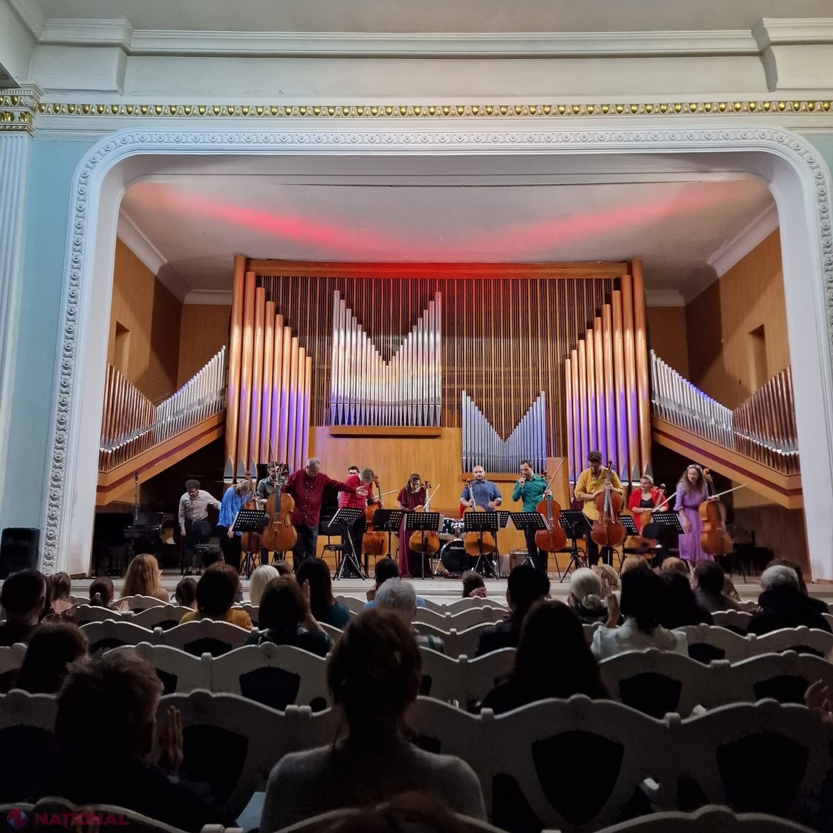 VIDEO // Programul Aniversar „Ciprian Porumbescu”, desfășurat la Sala cu Orgă din Chișinău cu suportul DRRM, s-a încheiat cu APLAUZE prelungite: „Bravissimo, Violoncellissimo!”