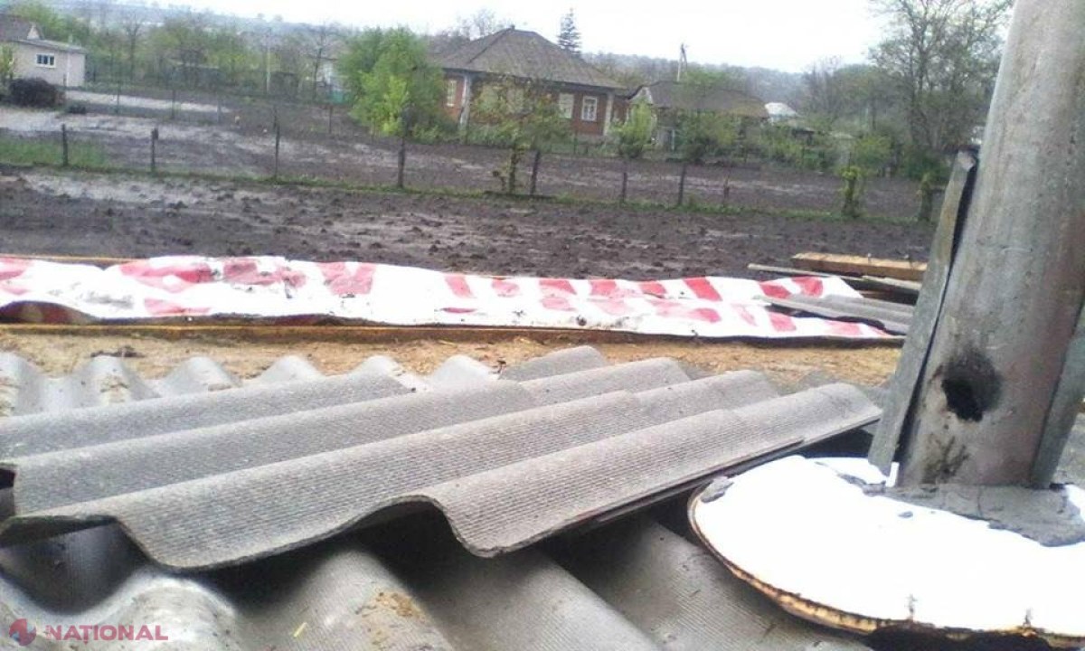 Polile cu GRINDINĂ care au căzut în ultimele două zile în R. Moldova au distrus livezi și acoperișuri în mai multe localități