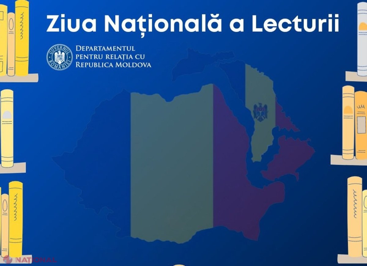 DRRM va continua în 2023 acțiunile de susținere a lecturii în limba română, inclusiv prin DONAȚII de cărți pentru elevii din R. Moldova