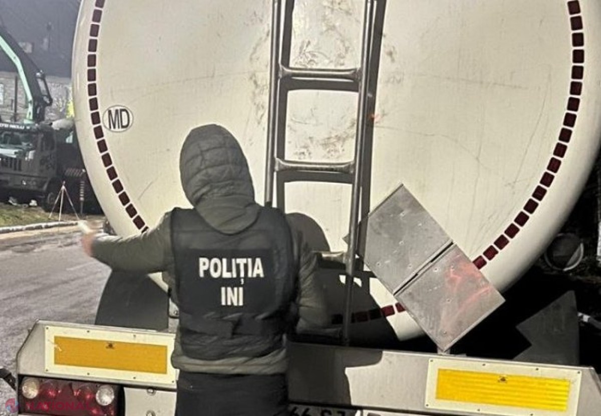 VIDEO // Cantitate importantă de alcool de contrabandă, capturată în sudul R. Moldova 