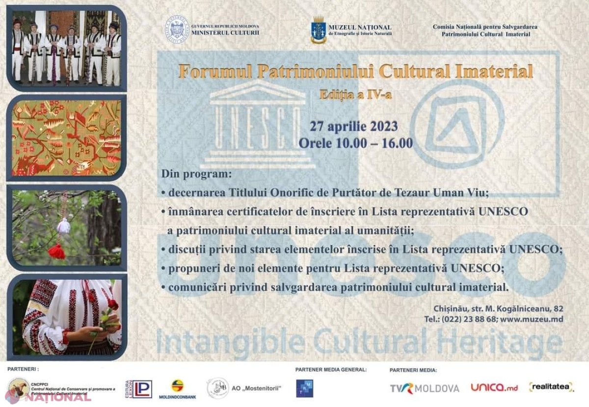 FORUM // Mai mulți meșteri populari din R. Moldova vor primi certificate de Purtător de Tezaur Uman Viu