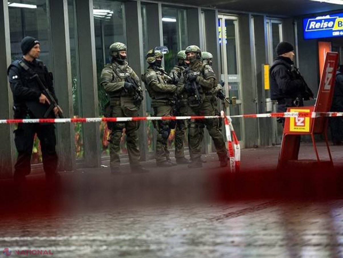 ATAC într-o gară din Germania: Şapte persoane, rănite de un individ înarmat cu un TOPOR