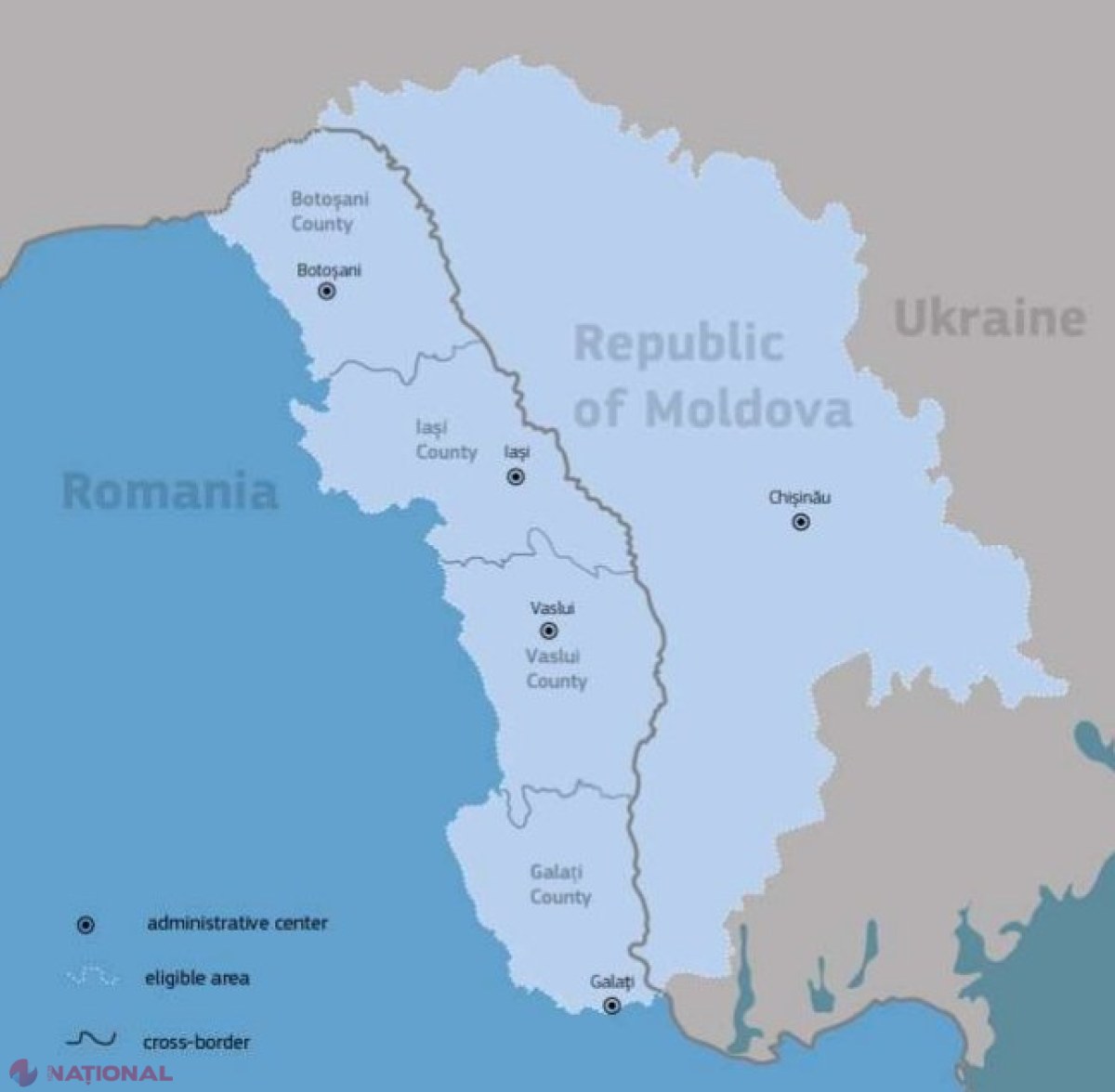 România și R. Moldova au la dispoziție un buget de 77,3 milioane de euro, acordat de Comisia Europeană pentru proiecte ce urmează a fi implementate până în 2029 la Iași, Botoșani, Vaslui, Galați și pe întreg teritoriul republicii noastre