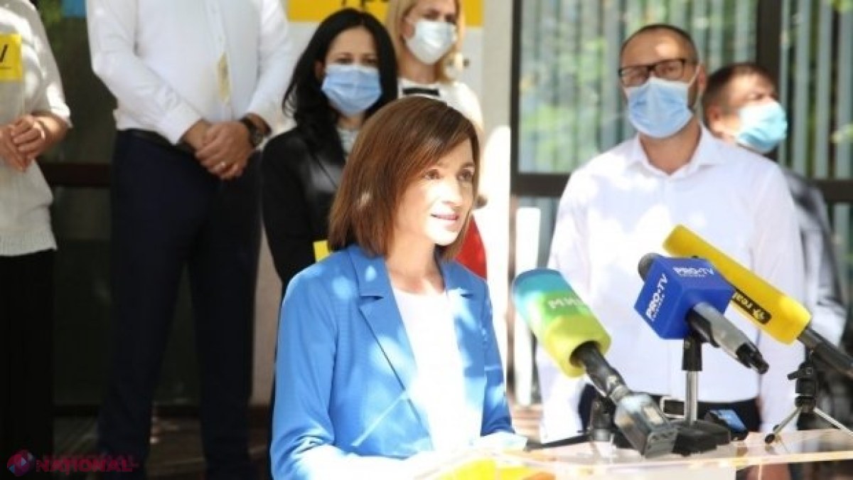 VIDEO // Maia Sandu își lansează candidatura în campania electorală pentru prezidențialele din 1 noiembrie