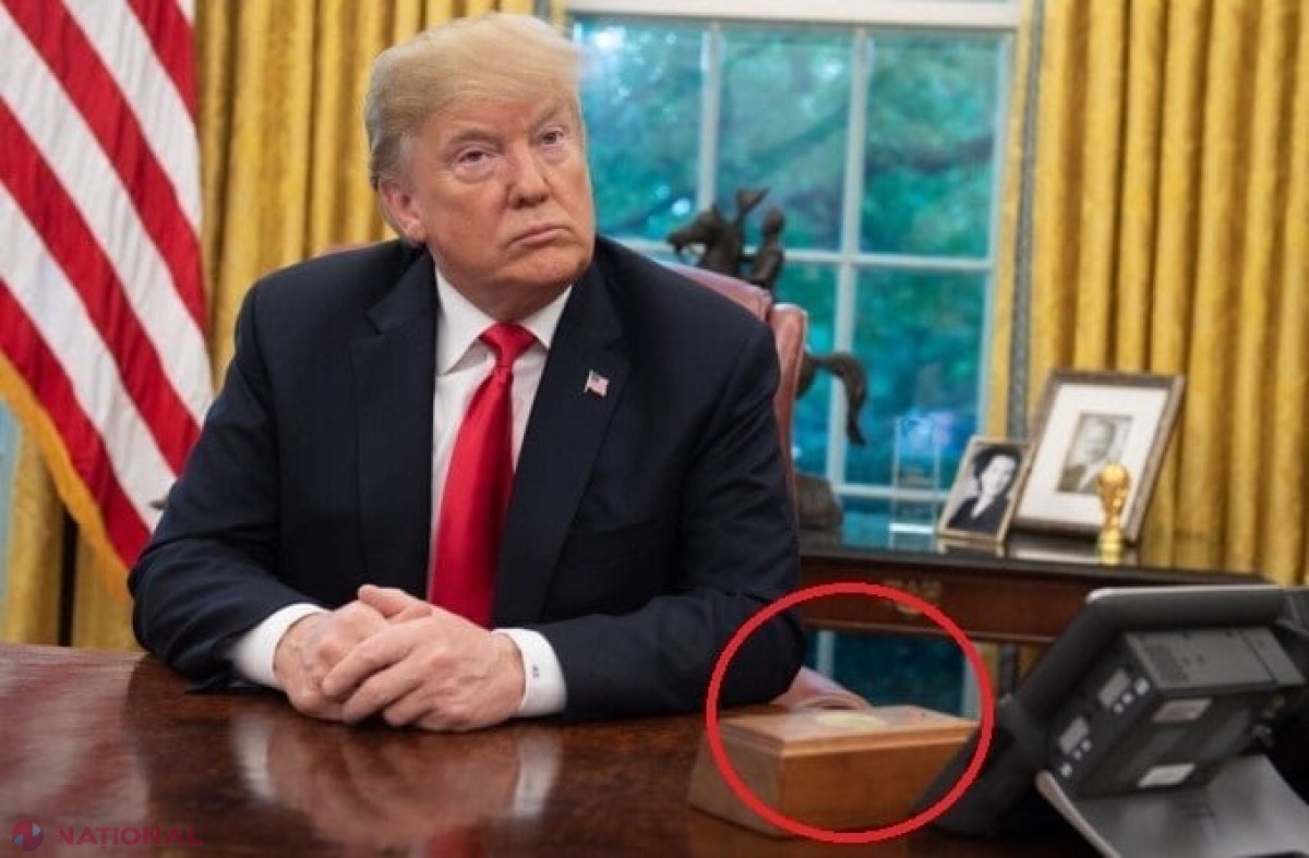 Butonul secret de pe biroul lui Donald Trump, care a fost îndepărtat imediat de Joe Biden. Ce primea Trump când îl apăsa