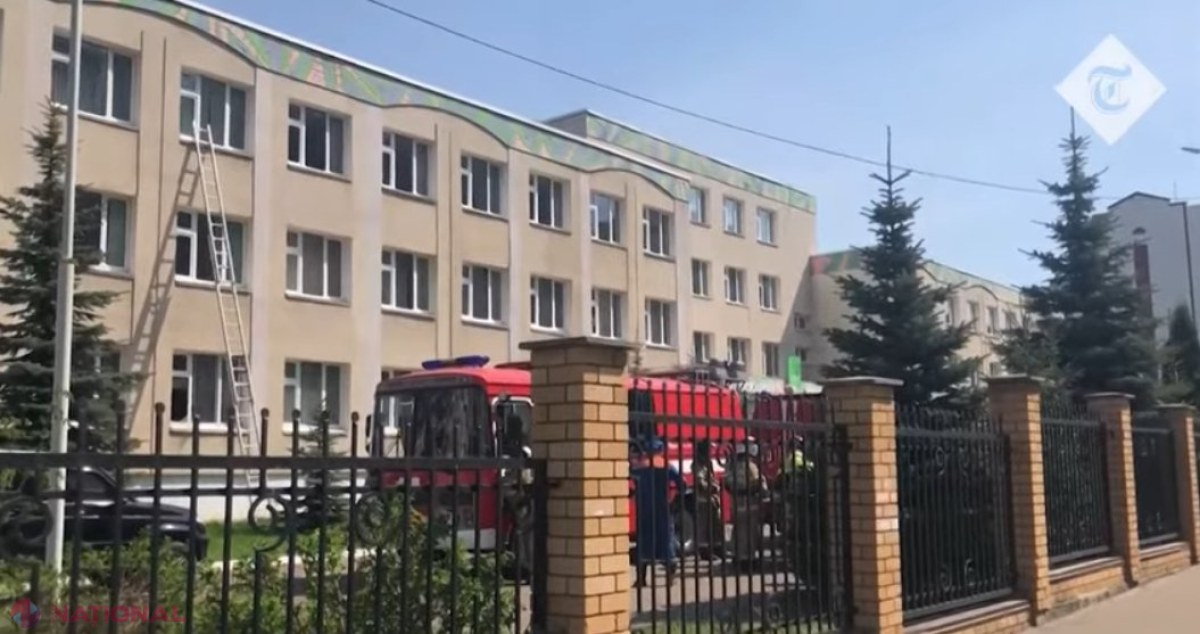 Motivul atacului asupra școlii din Rusia. Momentul în care autorul este imobilizat, surprins în imagini Rusia este din nou în stare de șoc, după un a