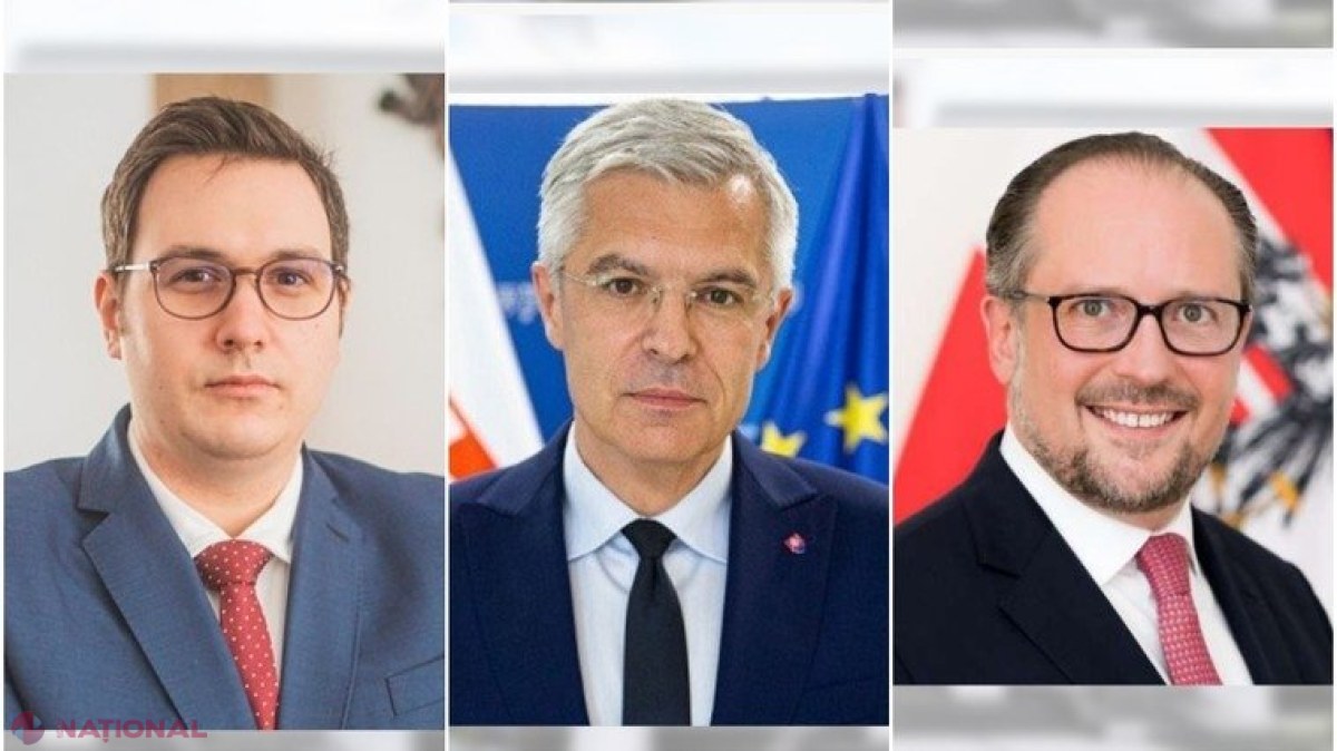Miniștri de EXTERNE ai formatului TRILATERAL „Slavkov” vin mâine la Chișinău