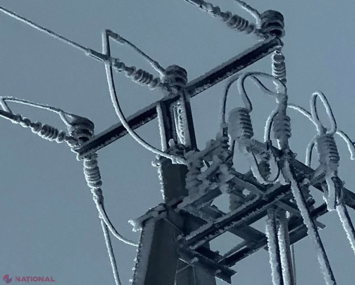 Chiciura din această seară a lăsat fără curent mai multe localități. S-au rupt firele pe unele linii electrice