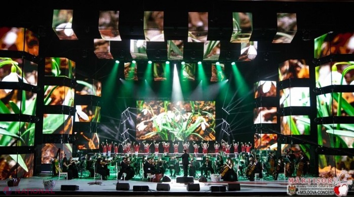 GALERIE FOTO // Concert de EXCEPȚIE, în debutul Festivalului „Mărțișor-2021”: Pe scenă au urcat artiști de calibru, inclusiv maestrul Eugen Doga care a împlinit 84 de ani și trei generații ale familiei Botgros