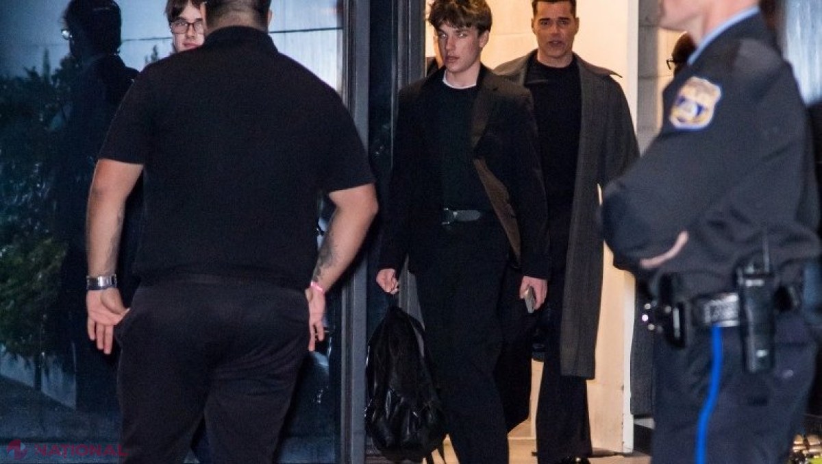 Ricky Martin, într-o apariție rară în public alături de gemenii săi. Matteo și Valentino au 16 ani
