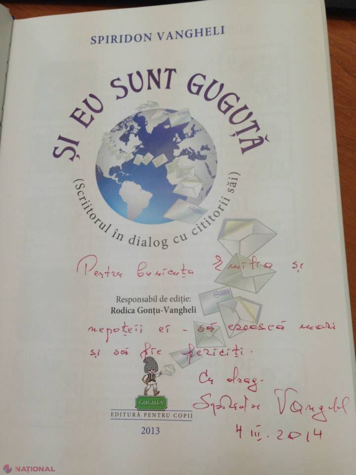 FOTO // Maia Sandu a primit o SCRISOARE şi a răspuns cu un COLET