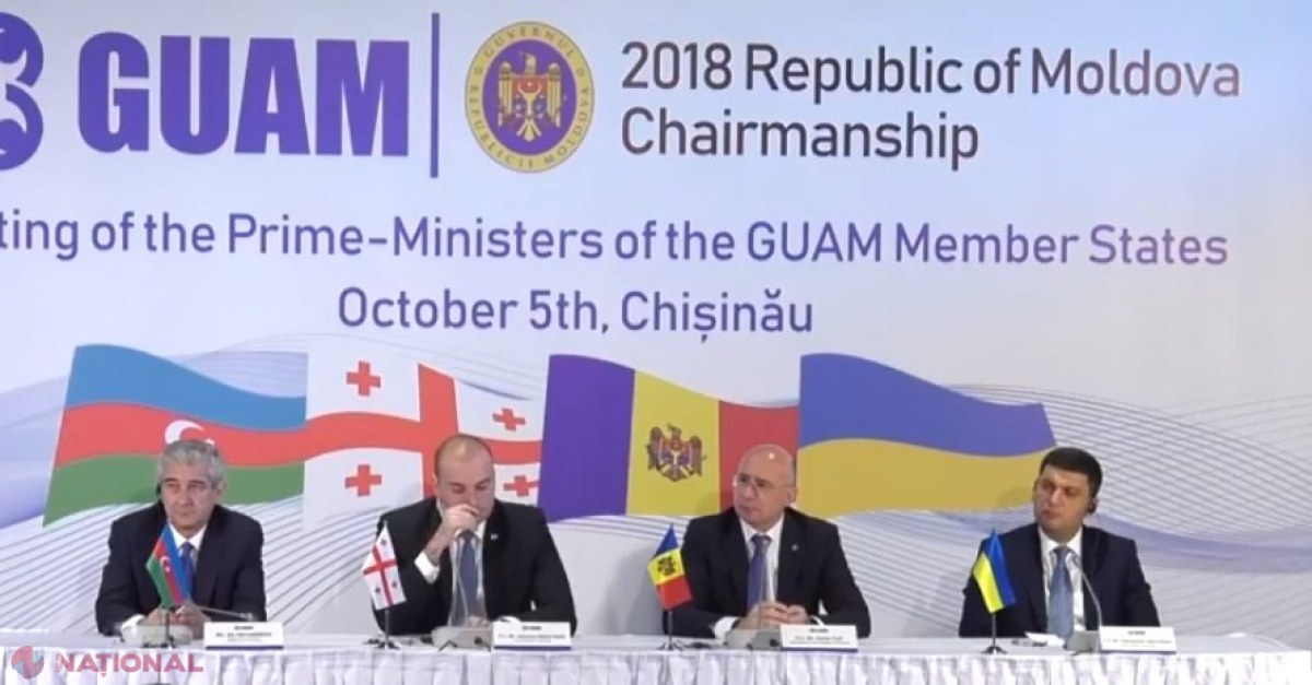 VIDEO // La Chișinău are loc reuniunea șefilor de guverne ai ţărilor membre GUAM