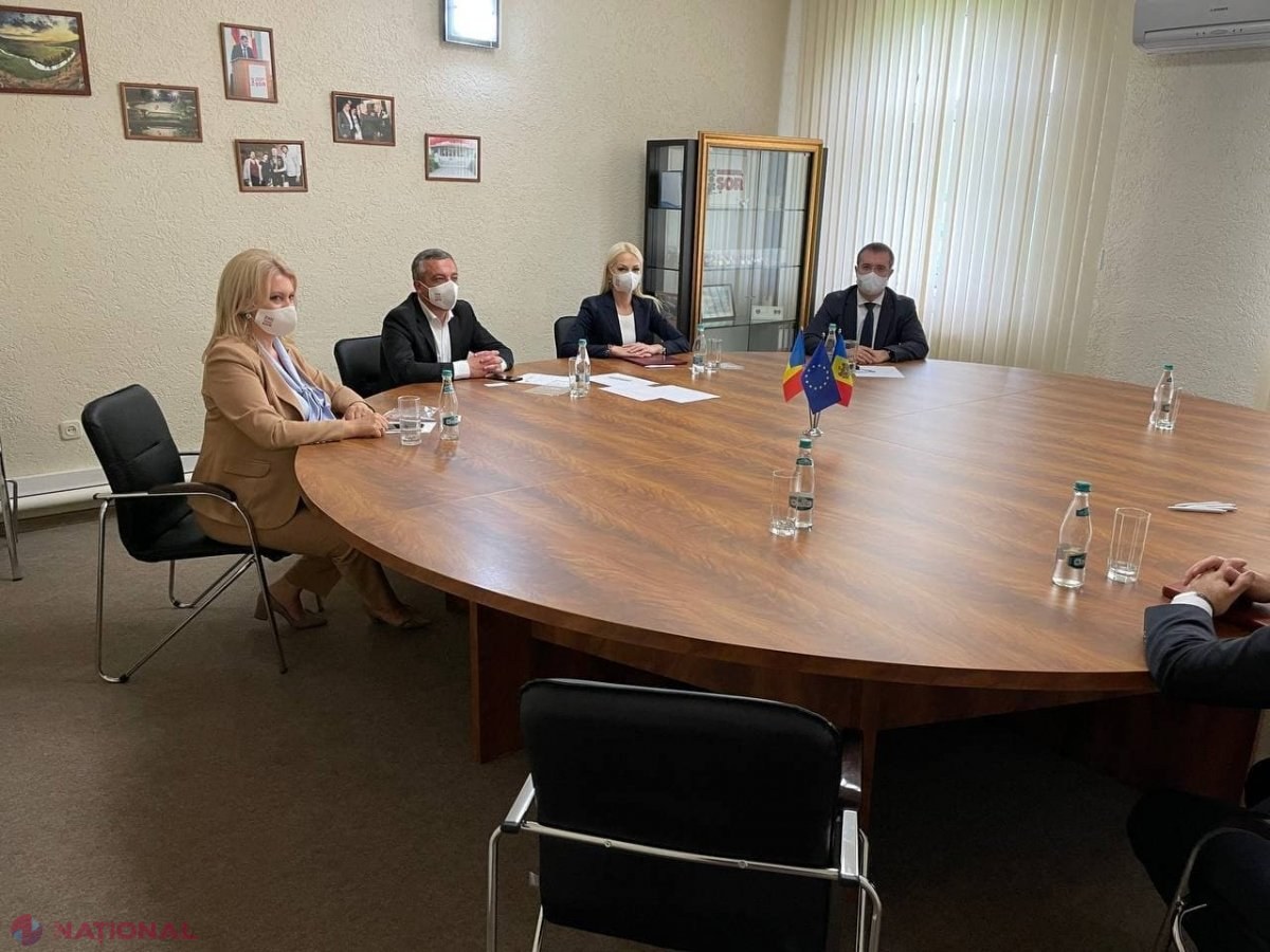 Partidul „ȘOR” mulțumește României pentru SPRIJINUL acordat R. Moldova și optează pentru impulsionarea ÎNFRĂȚIRILOR. Adjuncții lui Șor i-au transmis Ambasadorului Ioniță că formațiunea își dorește numirea unui PROCUROR EUROPEAN