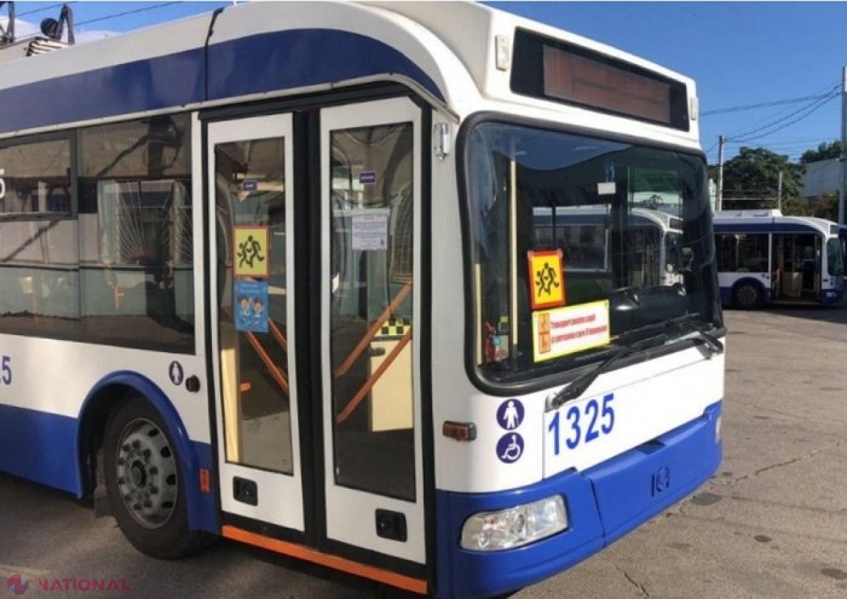 UTIL // ORARUL de circulație a troleibuzelor și autobuzelor de rută din Chișinău, destinate exclusiv pentru transportarea copiilor