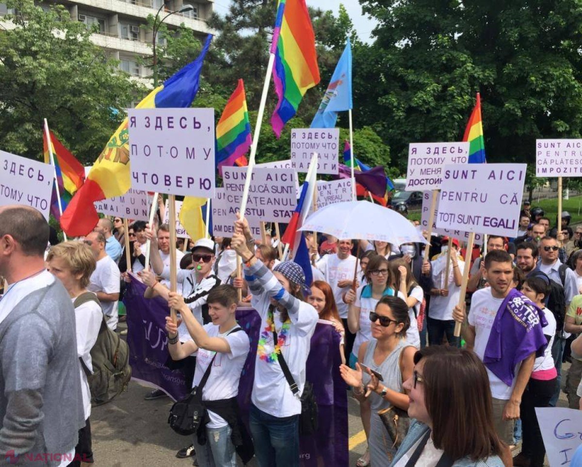 Doi ambasadori, prezenți la marșul minorităților sexuale de la Chișinău