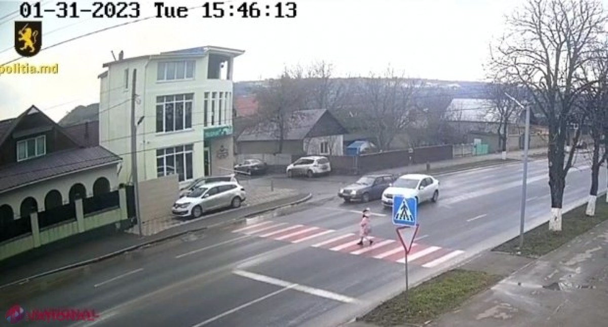 VIDEO // Noi detalii despre șoferul din Orhei, care a fost la un pas să lovească pe trecerea de pietoni o copilă de zece ani. Tânărul de 20 de ani se află în stare de „ebrietate NARCOTICĂ”