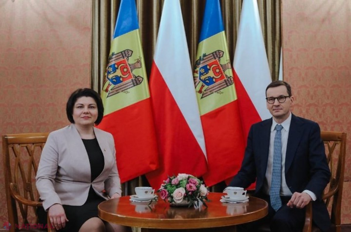 Premierul Gavrilița, apel de la Varșovia către toate statele UE să recunoască perspectiva europeană pentru R. Moldova, Ucraina și Georgia: „Acest mesaj va reprezenta un sprijin politic puternic”