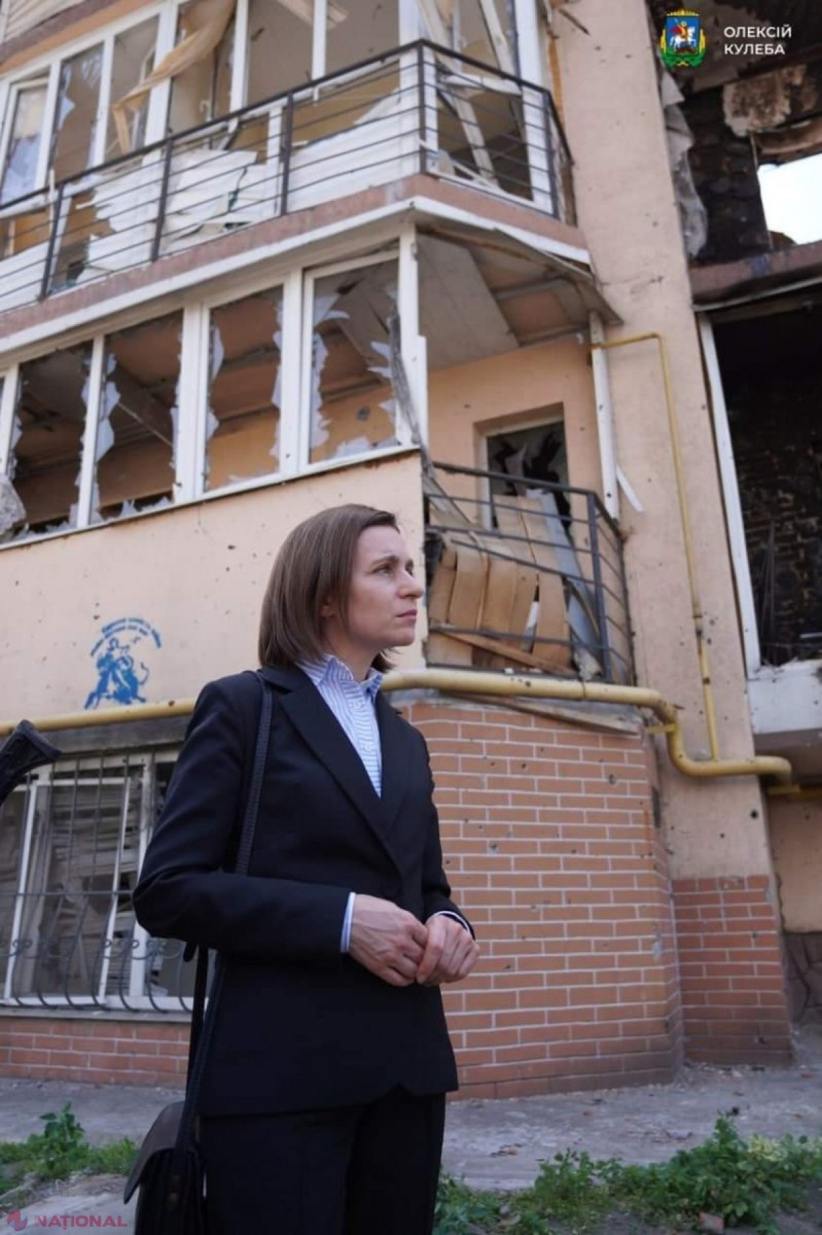 Maia Sandu a vizitat Borodeanka și Irpin, localități în care armata lui Putin a făcut PRĂPAD.