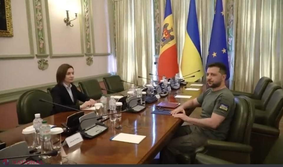 No comment: Declarația lui Zelenski la întâlnirea cu Maia Sandu 