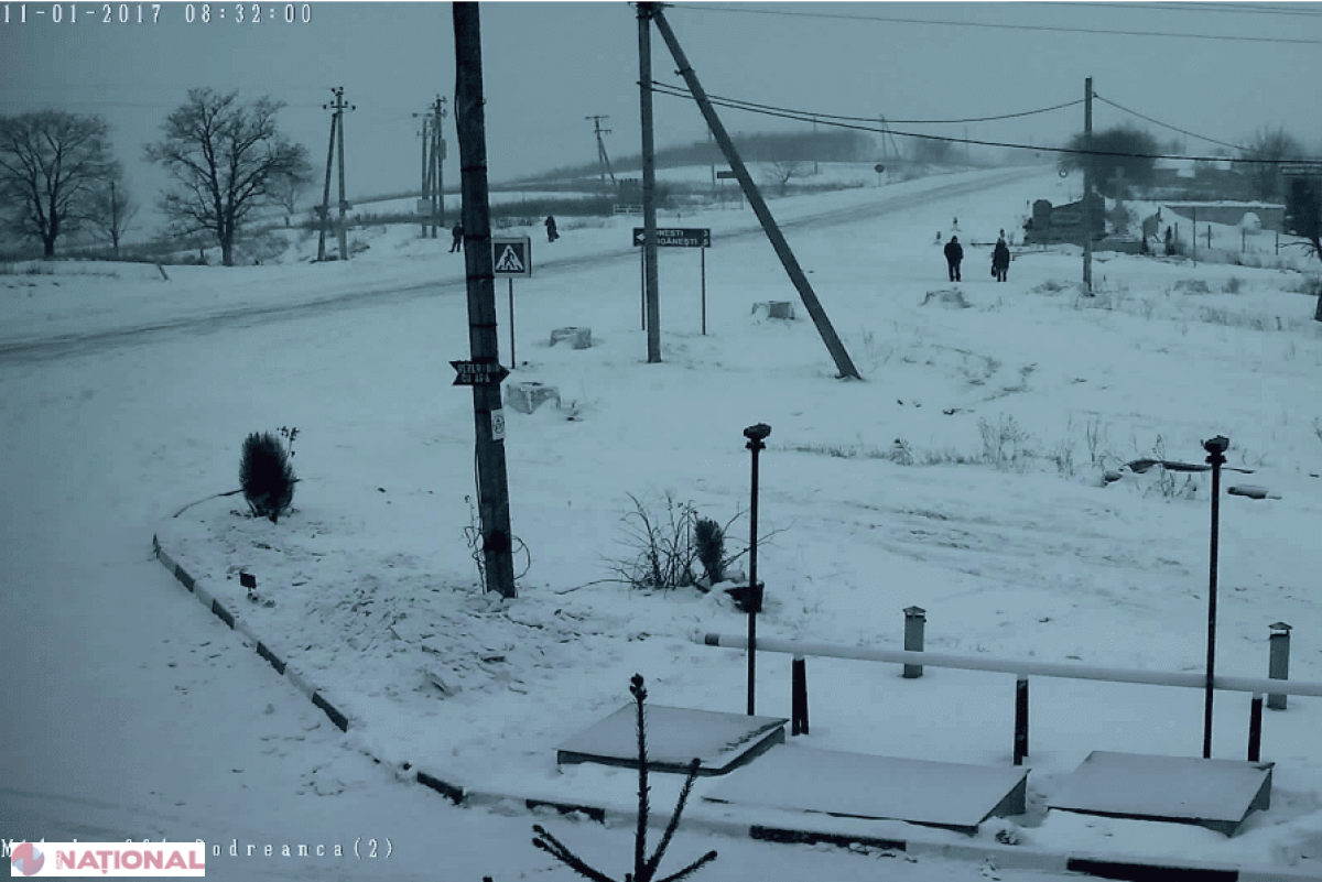GALERIE FOTO // Cum arată drumurile naționale la această oră: Traseele din sudul și centrul R. Moldova, din nou înzăpezite