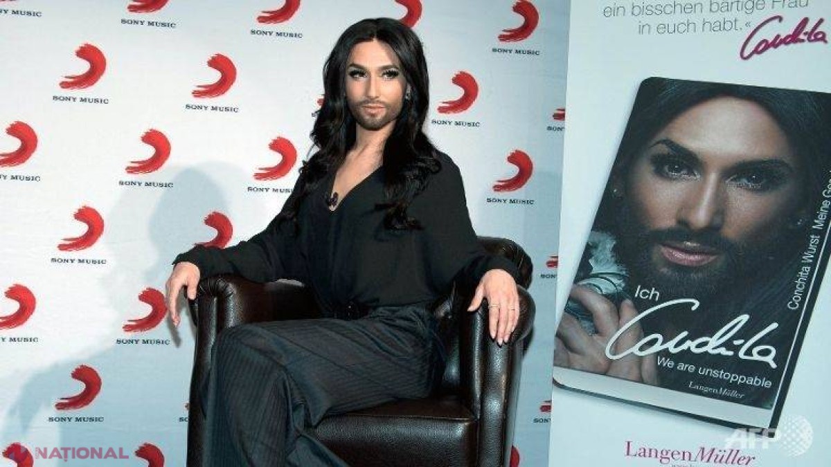 Conchita Wurst își LANSEAZĂ primul album