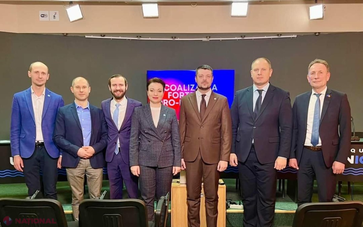 VIDEO // Trei PARTIDE și-au unit forțele, pentru a asigura IREVERSIBILITATEA parcursului european al R. Moldova. Acestea vor avea un candidat UNIC la prezidențiale, dar și o LISTĂ COMUNĂ la parlamentare: „Oferim societății o ALTERNATIVĂ”