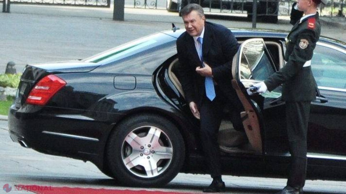 Mașina lui Ianukovici - ÎN BĂTAIA FOCURILOR DE ARMĂ  