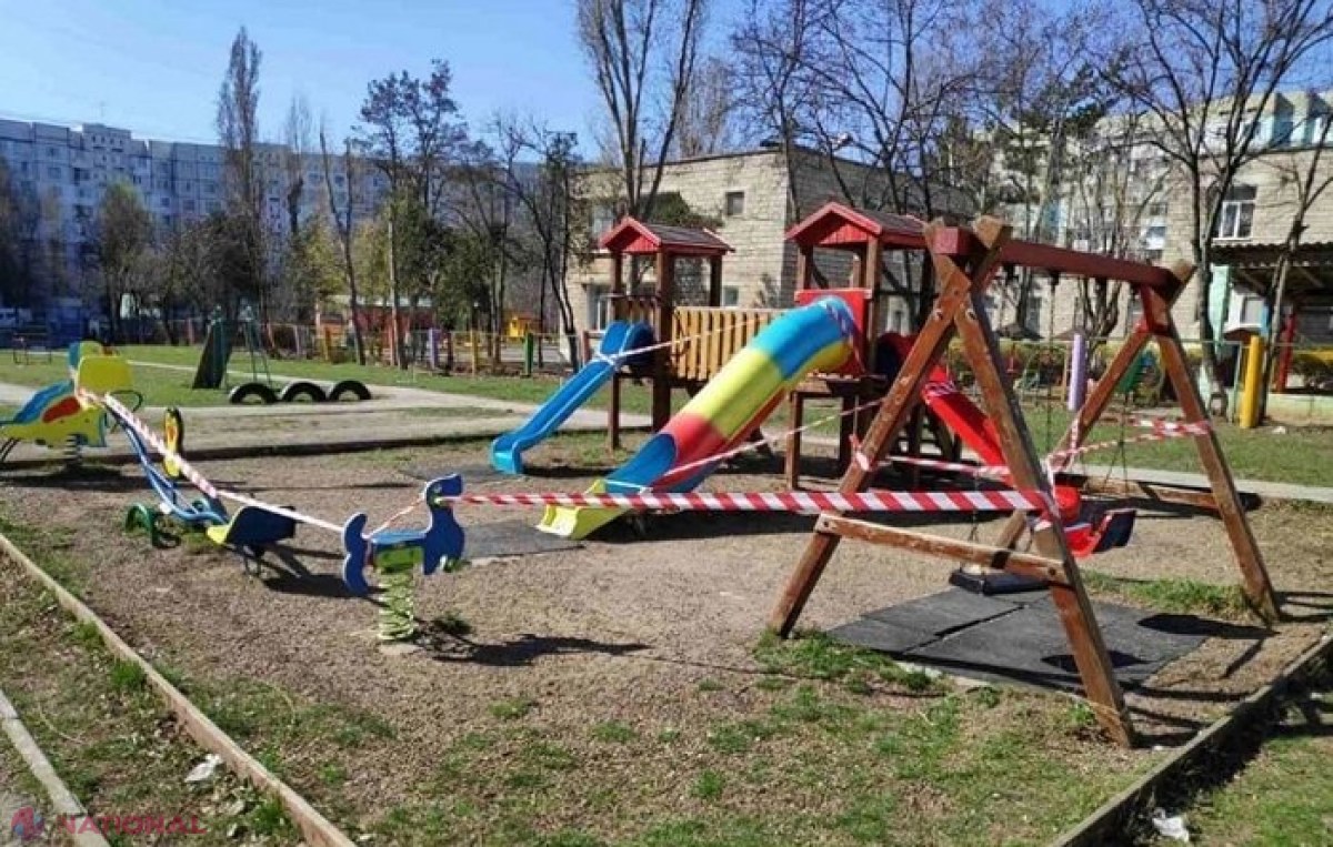 Accesul la terenurile de joacă din capitală ar putea fi INTERZIS: Reprezintă pericol de infectare cu COVID-19