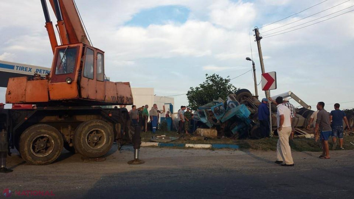 GRAV accident de circulație în apropierea orașului Cimișlia. Şoferul a murit