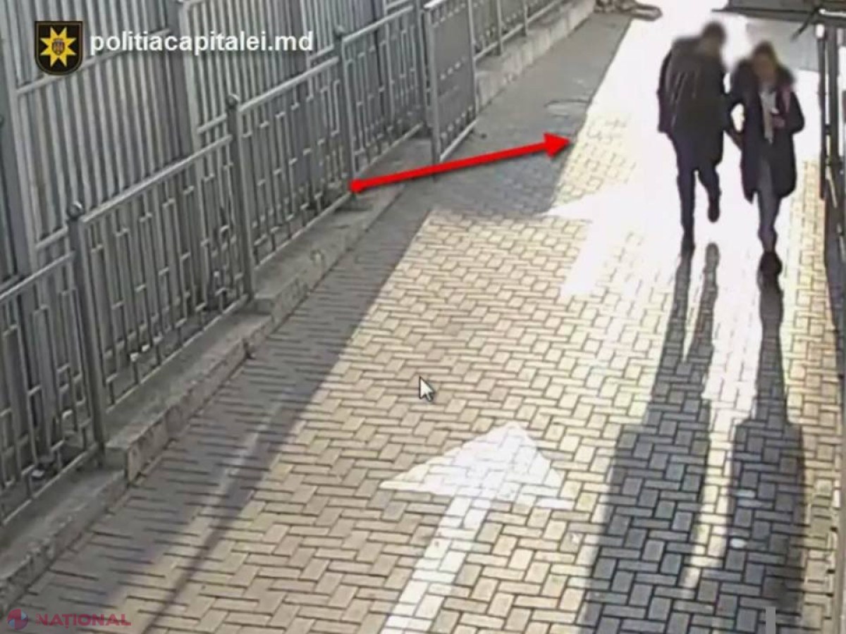 VIDEO // Un recidivist a fost reținut după ce a jefuit două minore, la Botanica