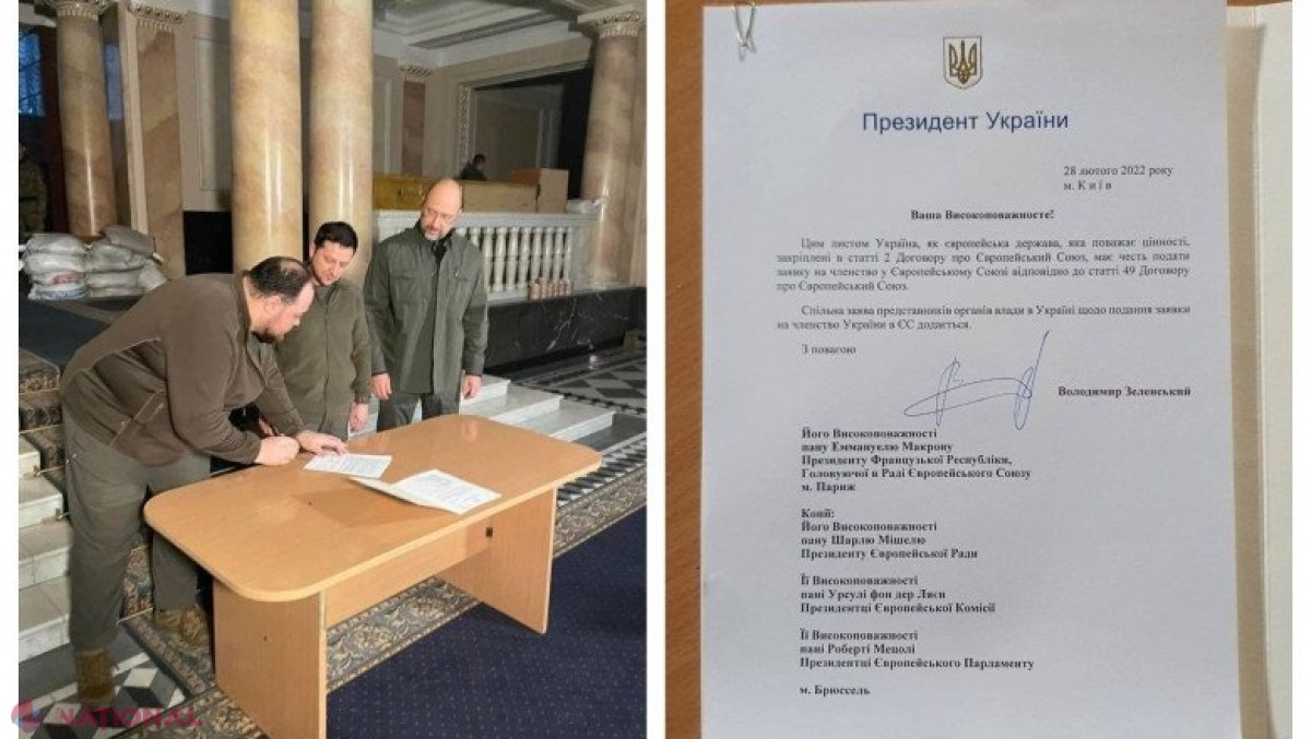 Ucraina a finalizat într-un termen RECORD completarea chestionarului privind aderarea la UE: „Ne aşteptăm ca recomandarea să fie pozitivă, iar apoi mingea va fi în curtea statelor membre UE