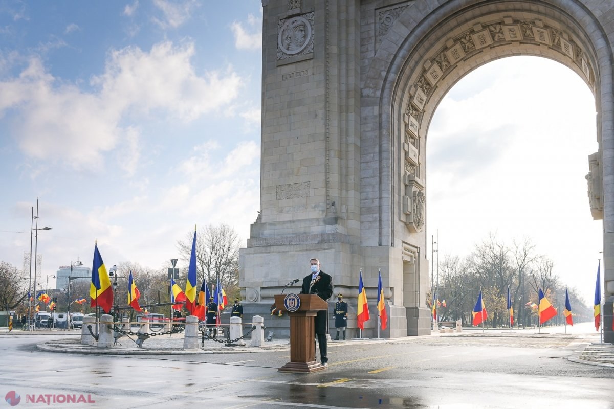Președintele României, Klaus Iohannis, discurs cu spirit UNIFICATOR de Ziua Națională