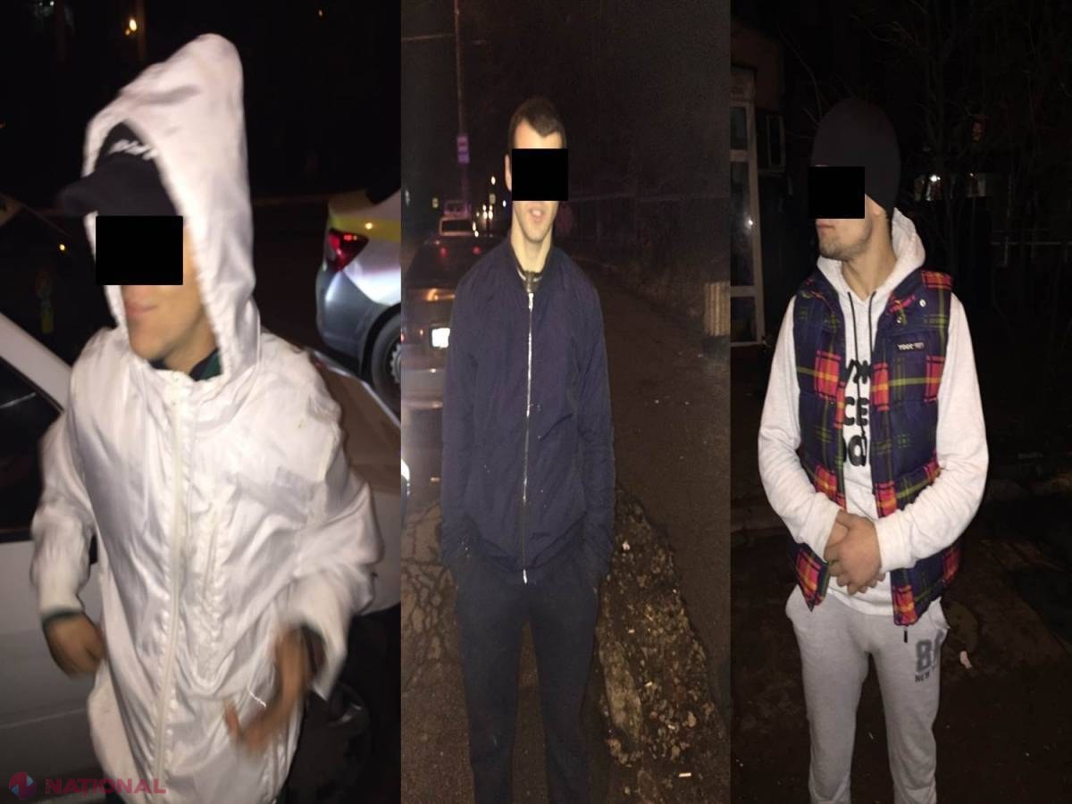 VIDEO // Un cetățean străin, bătut noaptea de trei tineri în sectorul Botanica