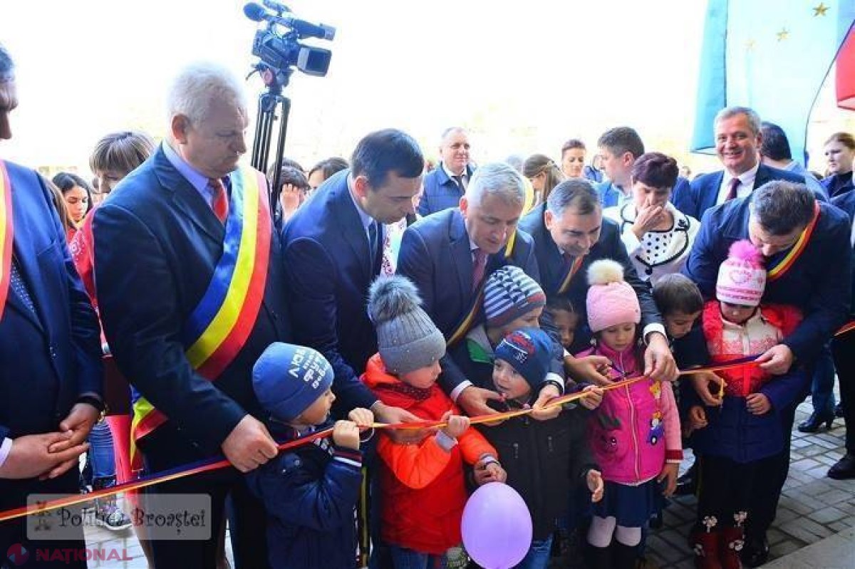 FOTO // ÎNFRĂȚIRE: O grădiniță din R. Moldova poartă numele unui județ din România care a donat MILIOANE de lei pentru renovarea instituției 