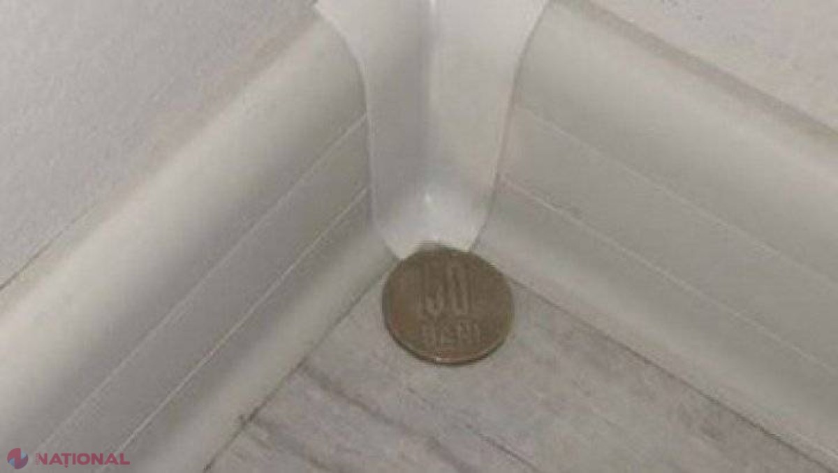 Ce se întâmplă dacă pui o monedă de 50 de bani într-un colţ din casă