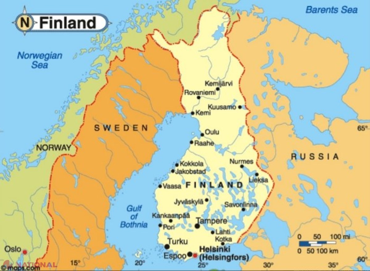 Finlanda vrea să ridice bariere de-a lungul graniței cu Rusia, care se întinde pe 1 300 de kilometri. Temerile guvernului