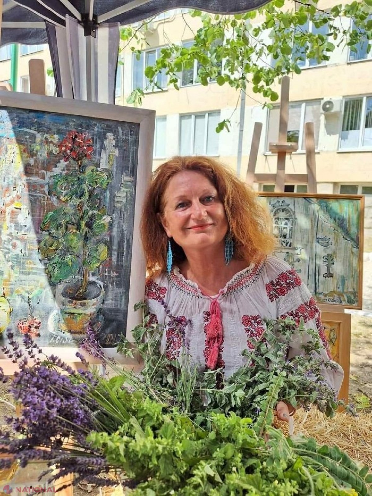 INTERVIU // Iraida Ciobanu, artist plastic: „Folosesc o cromatică vie, luminoasă, scopul artei este de a le transmite oamenilor o stare de bine”