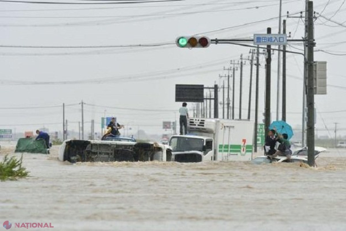 Inundaţii DEVASTATOARE în Japonia: Bilanţul a ajuns la 141 de morţi 