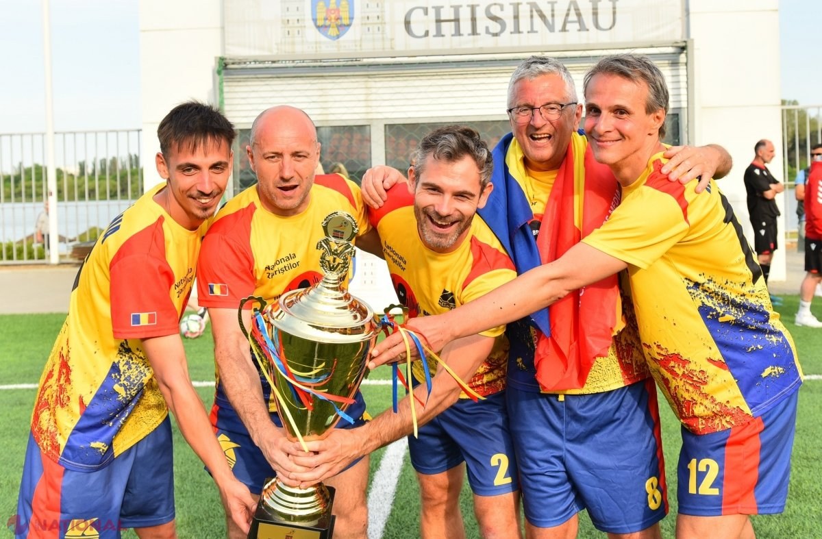 Echipa României, deținătoarea trofeului Chișinău Media Cup 2025