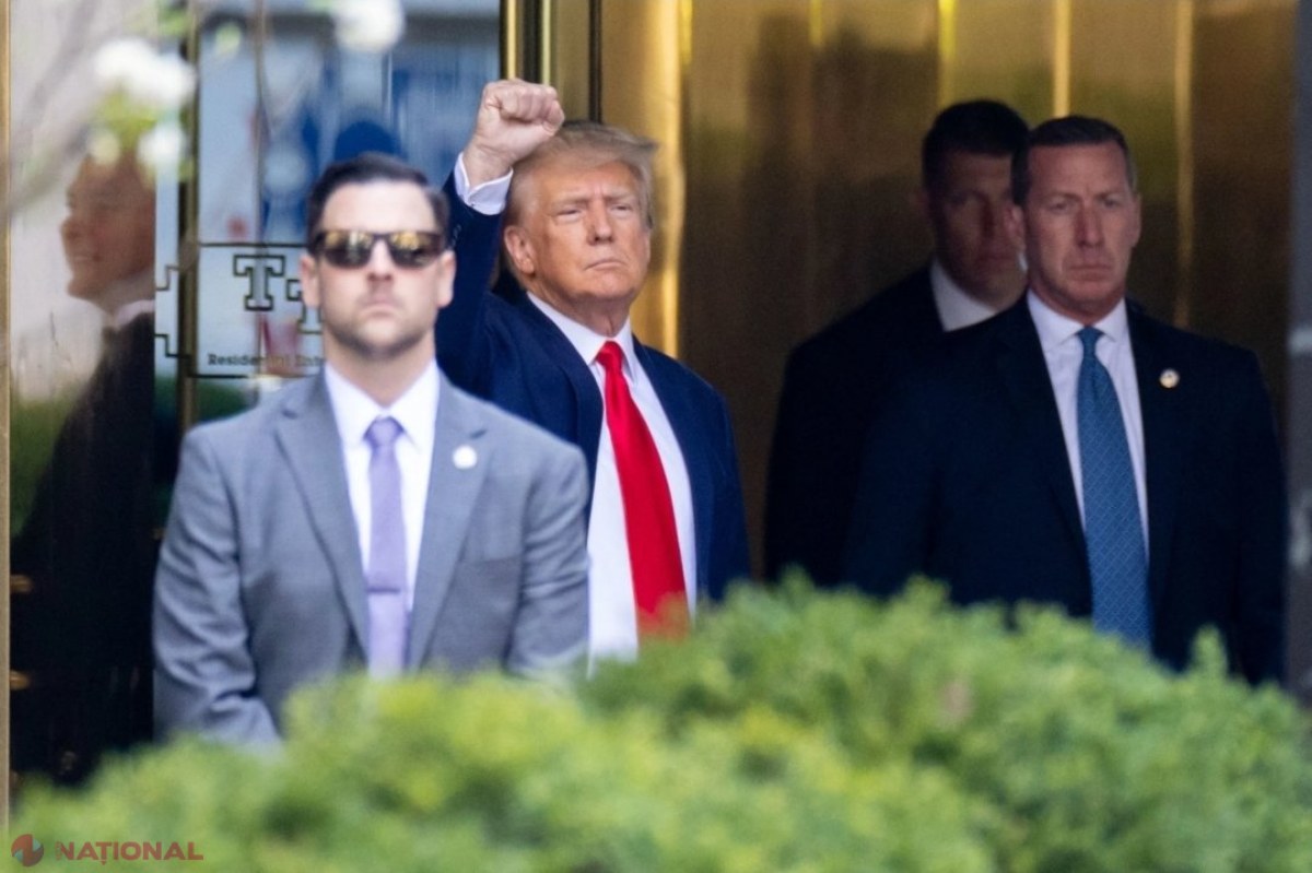 VIDEO // Donald Trump s-a PREDAT poliției din New York. Este primul președinte american din istorie pus sub acuzare: 