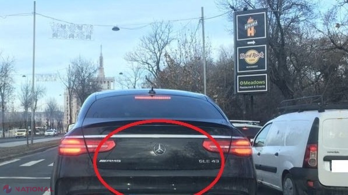 FOTO // Numărul de înmatriculare de R. Moldova care atrage atenţia pe străzile din BUCUREŞTI