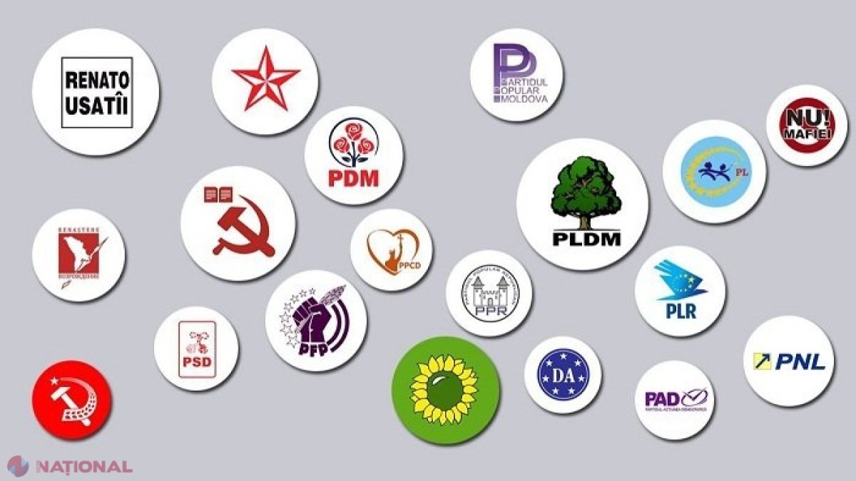 CEC: Mai mult de JUMĂTATE dintre partidele din R. Moldova care au dreptul să participe la alegerile parlamentare NU au șefi