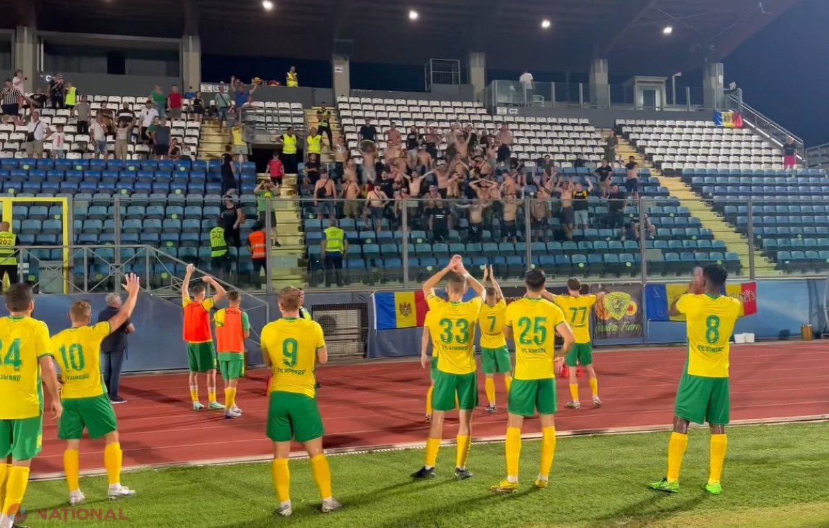 „Zimbrii” au obținut doar o remiză chinuită cu La Fiorita 1967 din San Marino. Șanse de calificare în turul II al Conference League are și FC Milsami, după remiza de 2-2 cu lituanienii de la Panevezy