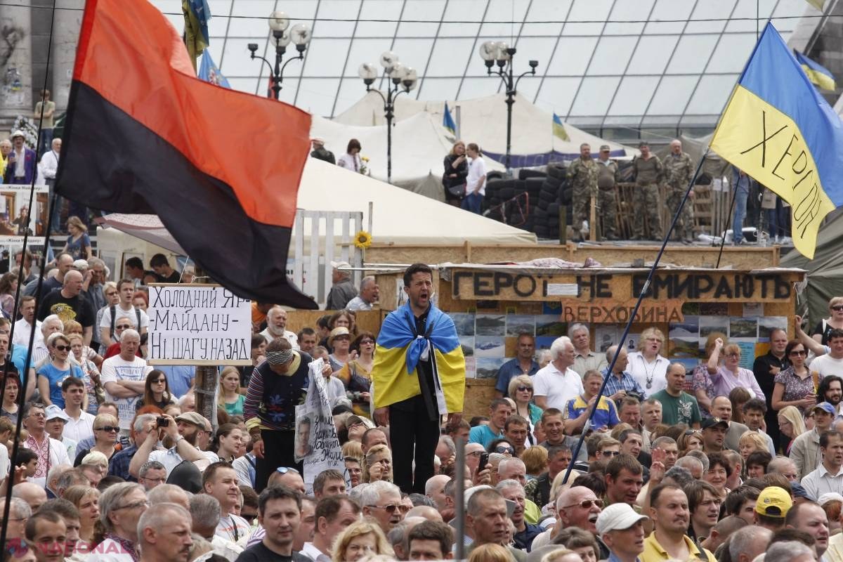 REVOLTELE se ÎNTEȚESC la Kiev! Petro Poroșenko SUSȚINE poziția activiștilor