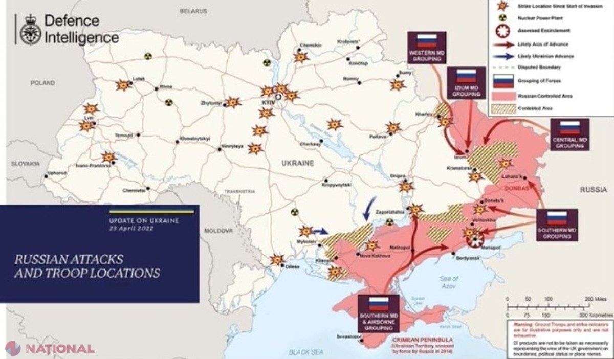 Times: „Rusia se pregătește pentru a ataca Moldova în încercarea de a cuceri Ucraina”